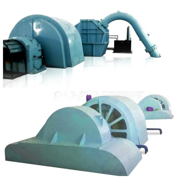 Customizable Design Flow 0.48 M3/s To 1.23 M3/s PeltonR unner Turbine Generator for Hydropower Plants