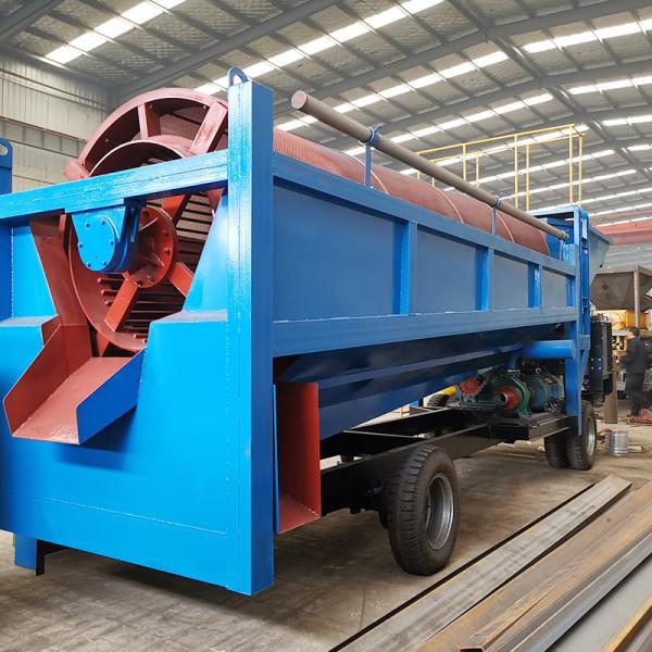 Small Gold Trommel Minera Washing Plant for Capacity According to and Gravity Separator