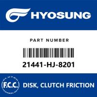 FCC papier à base d'embrayage de moto et disque d'embrayage pour Hyosung GT250 GT250R
