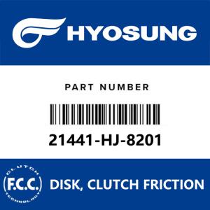 FCC Paper Based Motorcycle Clutch Lining And Clutch Disc For Hyosung GT250
