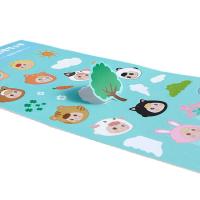 Etiqueta adhesiva impermeable con forma especial Etiquetas adhesivas en relieve personalizadas