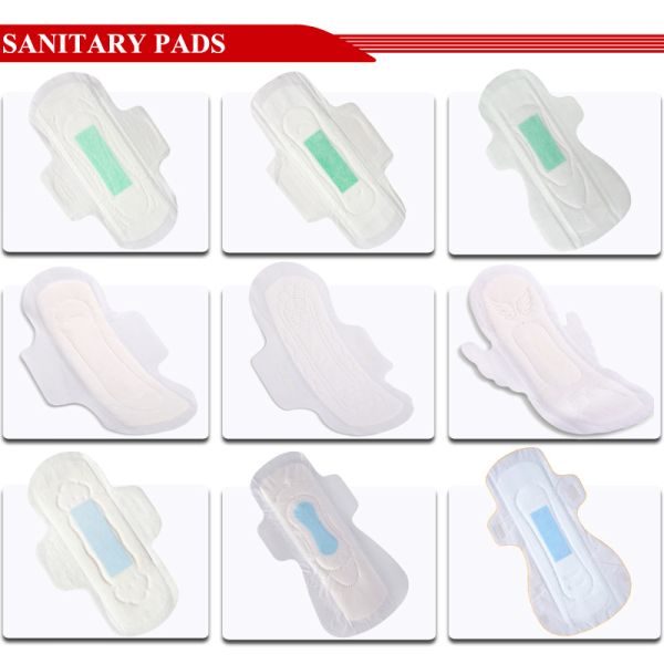 Lady Cheap Price Printed Maxi Thick Sanitary Pad for Middle East Market
