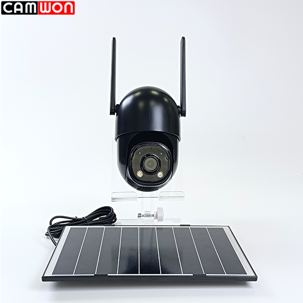 8MP Wireless Outdoor Solar Camera 2.4Ghz 5Ghz 24 Hours Security Camera With 8w