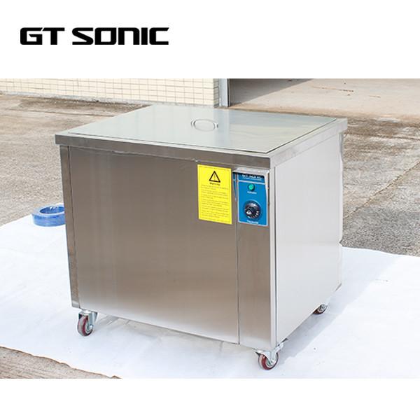 Líquido de limpeza ultrassônico 117L do manual SUS304 de aço inoxidável para a indústria do alimento/bebidas