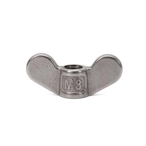 Metric Measurement System Stainless Steel SS304 SS316 Wing Nut DIN315 Alloy Steel for Industrial Applications