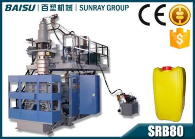 Heavy Duty Oil Jerry Can Automatic Blow Molding Machine 650 X 1100mm Mould Size SRB80
