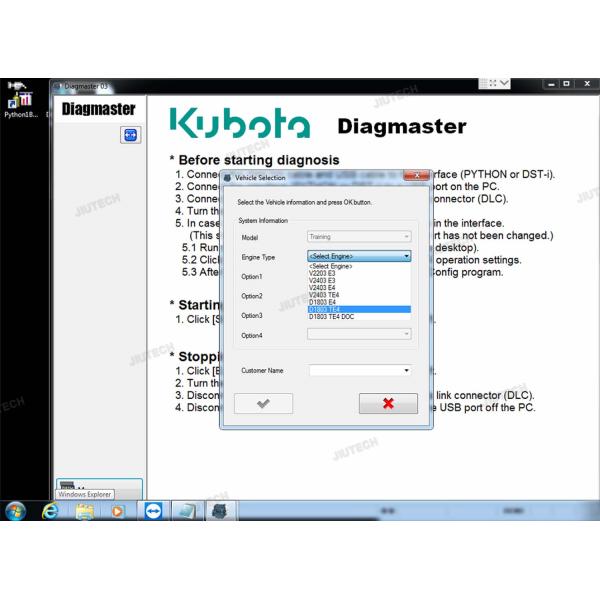 KUBOTA DIAGNOSTIC KIT для диагностики двигателя kubota kubota диагностический инструмент kubota diagmaster интерфейс kubota Python