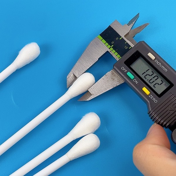 Пробирка хлопка 7,4 дюймов устранимая медицинская с большим главным отверстием на ручках чистки ручки