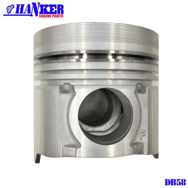 Korean Diesel Engine Spare Parts DB58 65025010785A Piston For Deawoo