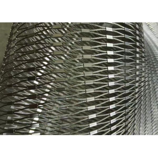 1.5mm Steel Cable Net 30mm*30mm Opening Steel Cable Mesh CE/SGS Certified