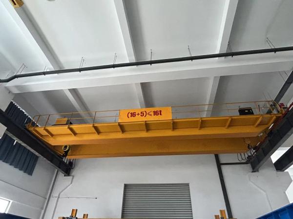 Double Girder Bridge Crane With Easy Operation 16ton Warehouses