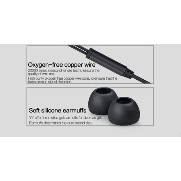 Bone Conduction Long Cord Headphones With Mic For Laptop MP3 Cellphone