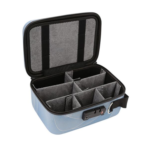 Dustproof Carbon Lined EVA Box Bag With Combination Lock