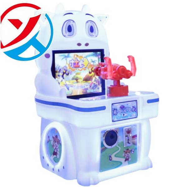 Children Fighting Arcade Customized Coin-operated Arcade Target Game Machine With Cartoon