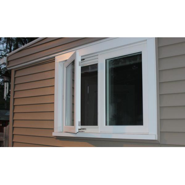 Stainless Steel Screen Swing Aluminum Casement Windows