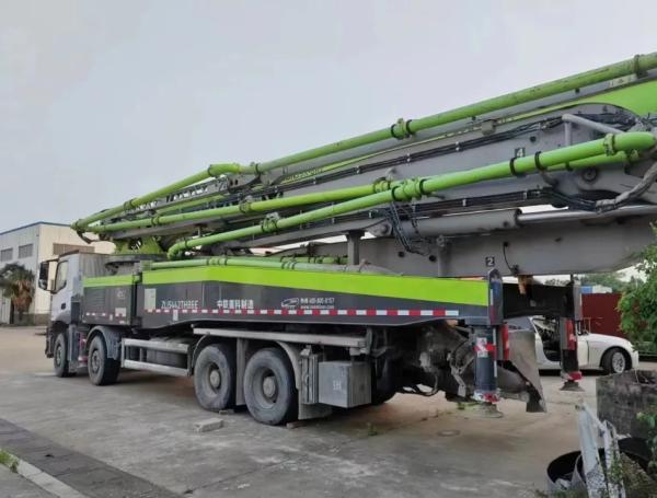 High Quality Low Price 2021 Zoomlion 59m Used Concrete Pump Truck for Sale