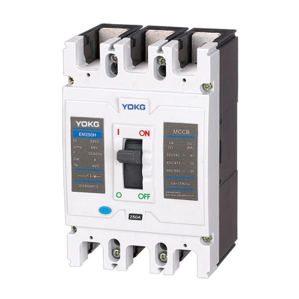 GE 125A отлил автомат защити цепи в форму EM250N EM250S EM250H 1P 2P 3P 4P случая