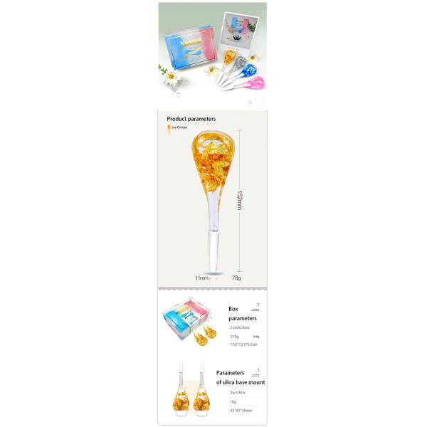 Cooling Spa Globes Cold Roller Ice Globes Facial Skin Care Tools for Women Face Eyes Beauty Esthetician Supplies