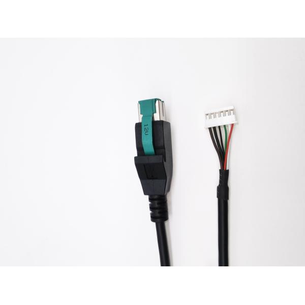 Принтер POS-оборудования 12V 24V питается USB мужской JST разъединитель