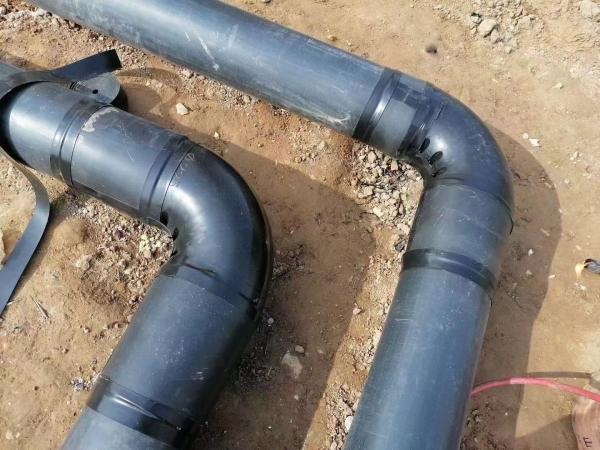 Pre Insulation Pipe Joints Corrosion Protection HDPE Heat Shrinkable Sleeves