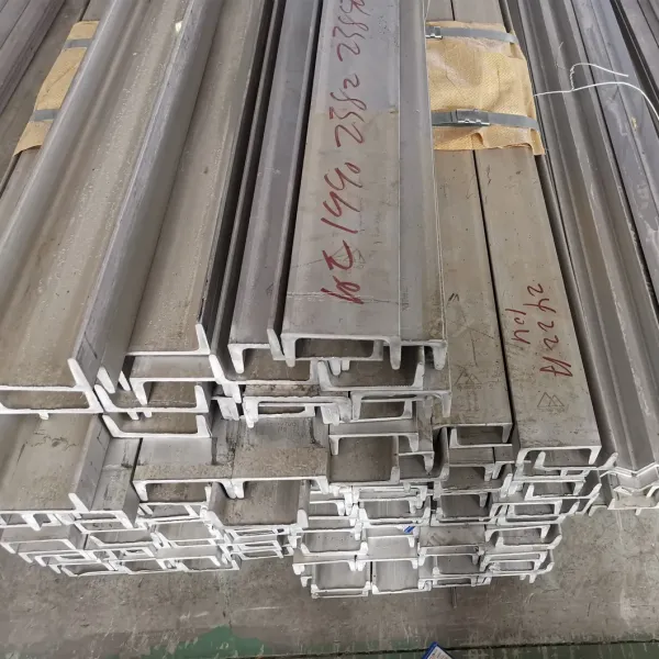 Hot Rolled 304 Stainless Steel Channel Bar with Polished Surface and U Channel Design