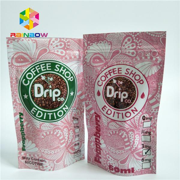 Алюминиевая Зиплок сумка упаковывая, фольга закуски прокатала стоит вверх сумки для конфеты хлопка