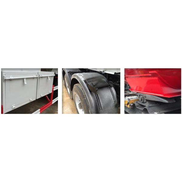 25 автоцистерны трейлера 3 цапфы К345Р 50000Л 50М3 25Т ЛПГ тонн автоцистерны газа