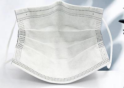 17.5*9.5cm Disposable Medical Mask , Disposable Earloop Face Mask Easy Carrying