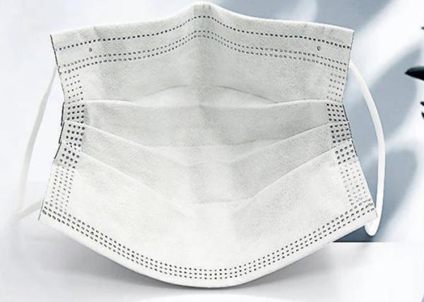 17.5*9.5cm Disposable Medical Mask , Disposable Earloop Face Mask Easy Carrying