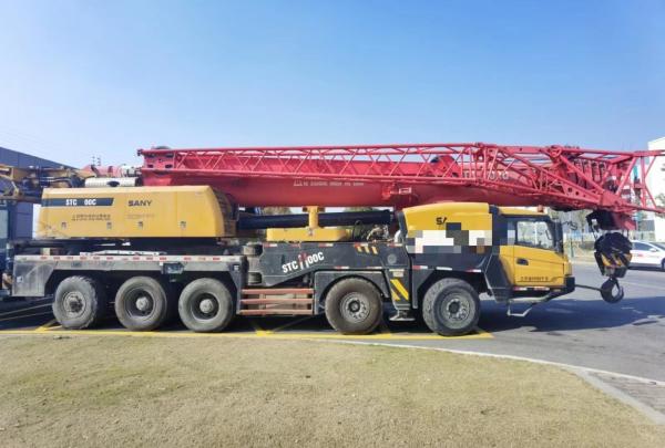 Service après-vente 2017 Terrian Mobile Crane Truck 100 tonnes Truck Crane Arbre numéro 4