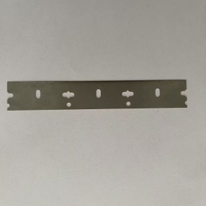 2 Lines Single Edge Blades Sk2 High Carbon Steel Accurate Cutting