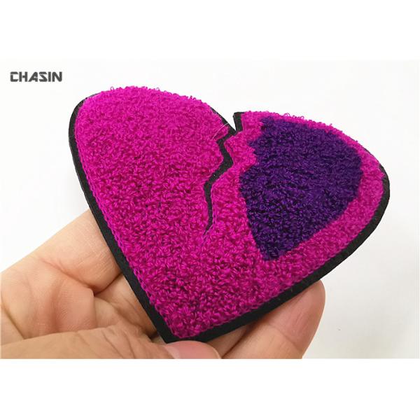 Cheap Wholesale Heartbreak Logo Chenille Embroidery Iron - On Applique Patches For Clothing