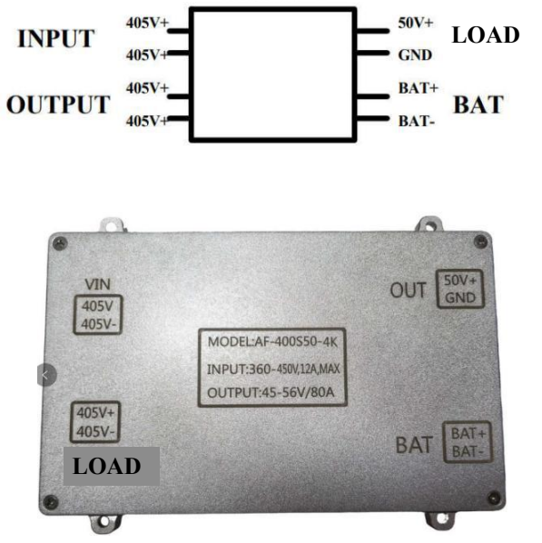 Onboard Power Supply A4(400S50,930g) Kitefiy