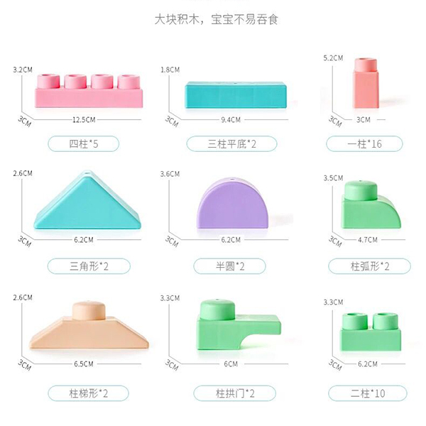 64 Pcs 4.9 