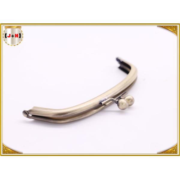 Угловая рамка портмона фермуара приглаживает поверхностные, античные латунные винтажные рамки портмона