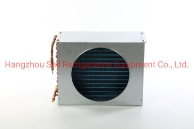 flat Fin Type Refrigeration Evaporator Coils Heat Exchanger custom