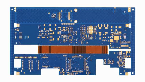 6 Layer Rigid Flex Rigid PCB ENIG Medical Equipment PCB FR4+PI+NFPP