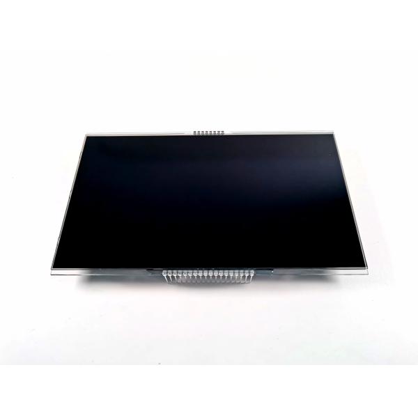 12 O Reloj Negativo VA Pantalla LCD Negro Segmento Dígito Gráfico LCD de vidrio VA Panel para termostato