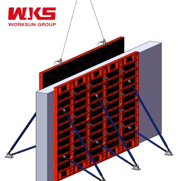 Modular Aluminum Frame Formwork Customized Aluminium Formwork Panel Corrosion Resistant