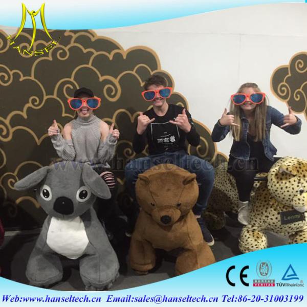Hansel shopping mall indoor kids amusement rides for sale and motorized horse carriage