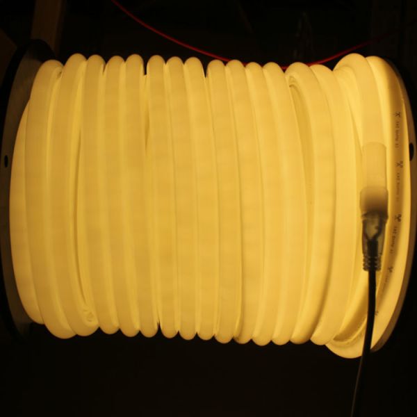360 Degree Commercial Led Neon Rope Light Strip DC24V Red SMD2835 144LEDS/M 6mm