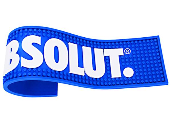 Washable Soft Bar Counter Rubber Mats 60*20*1cm Dimension 380gsm Weight