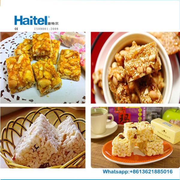 Stirring 200mm Cereal Bar Rice Bar Rice Cake Energy Bar Making Machine