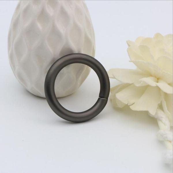 Metal bag accessories hardware wire iron 1 inch metal o rings selling