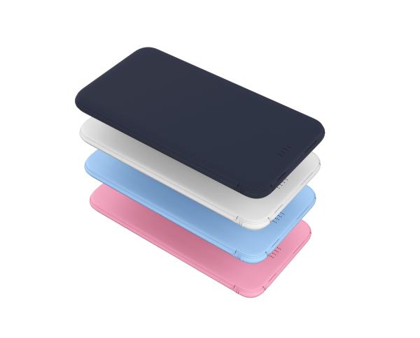 Super Flat Ultra Slim Mini 5000mah Power Bank Charger ABS + PCBA Material