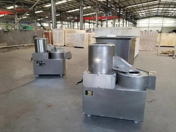 cortador comercial das microplaquetas de batata do cortador das batatas fritas da máquina de corte da casca de batata 100kg