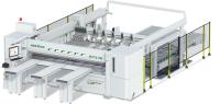 máquina automática de la sierra del panel de la máquina de la carpintería de la sierra del panel de la tabla 22kw