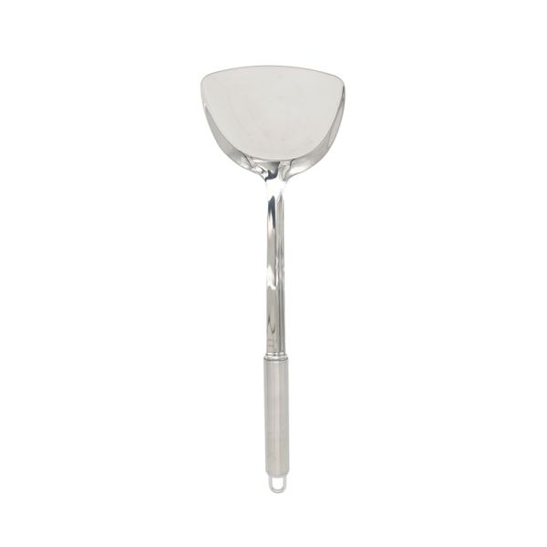Food Grade SS304 Slotted Turner Rust Resistant With Ergonomic Handle