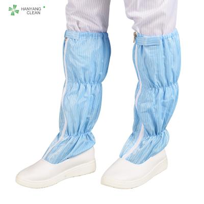 Botas antiestáticas do esd dos montantes da sala de limpeza dos homens para a fábrica eletrônica