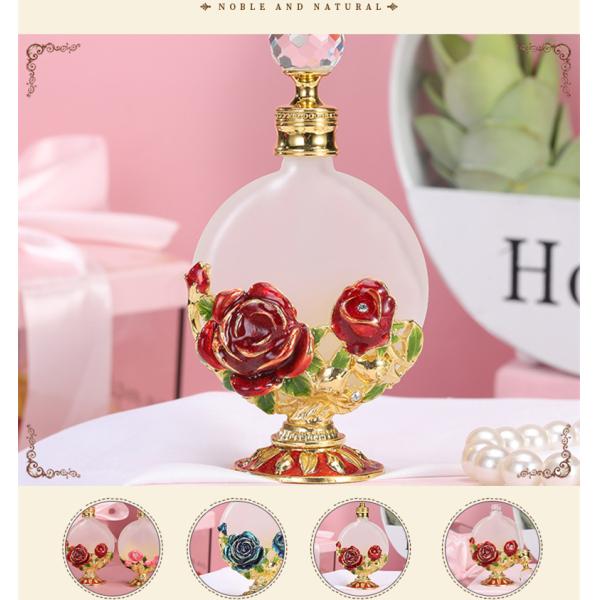 SGS 15ml Arabic  Empty Glass Essential Oil Bottle 0.26kg